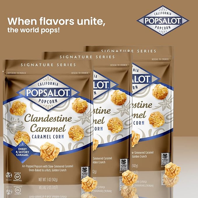 Gourmet Popcorn | Clandestine Caramel, Pack of 50 - Image 3