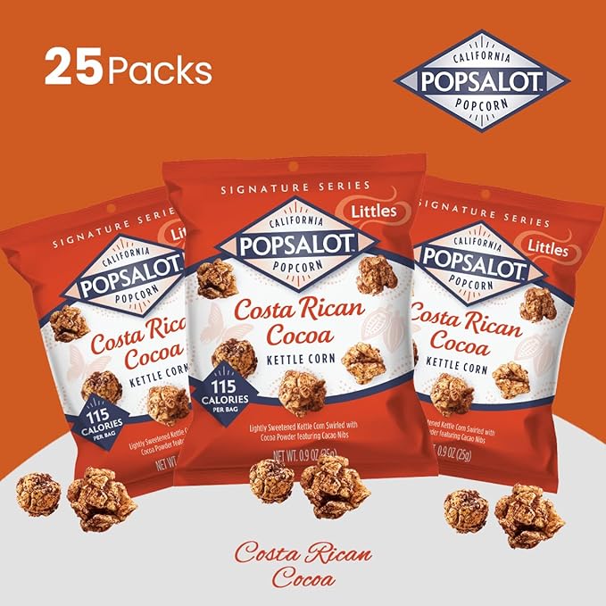 Gourmet Popcorn | Costa Rican Cocoa, Pack of 25 - Image 4