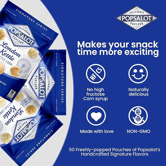 Gourmet Popcorn | London Kettle, Pack of 50 - Image 3